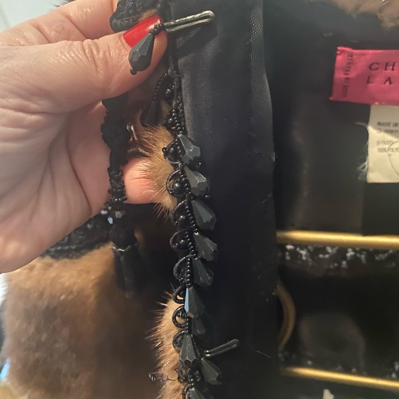 Christian Lacroix stunning runway mink cape - Picture 5 of 10